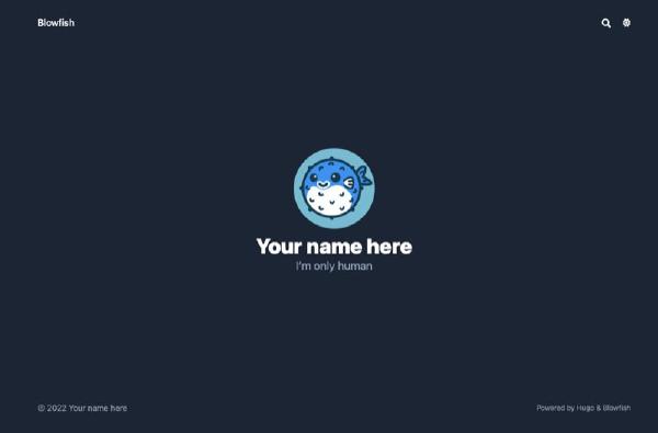 Blowfish Template - GitHub Repo