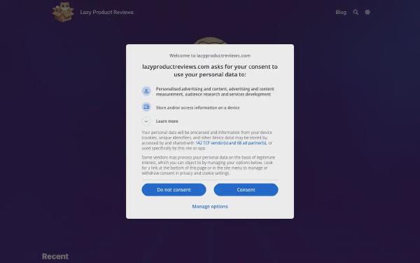 Lazy Product Reviews
