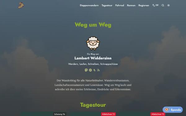 Weg um Weg